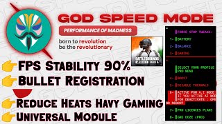 More Bullet Register & FPS Booster | GodSpeed Performance Of Madness 2Xi Pro Version #AndroidUsers screenshot 1