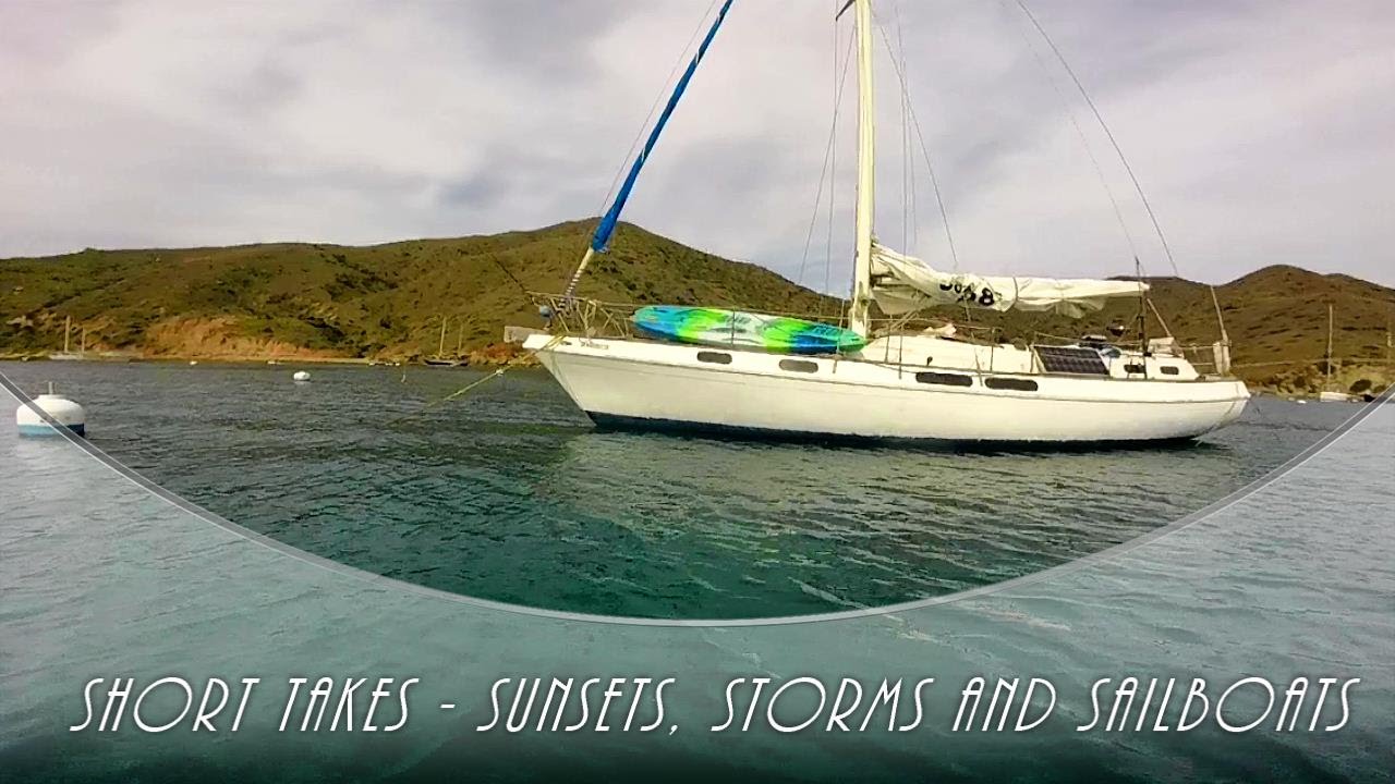 Short Takes - Sunsets, Storms and Sailboats