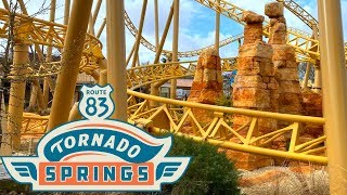 Paultons Park Tornado Springs Construction Update - March 2020