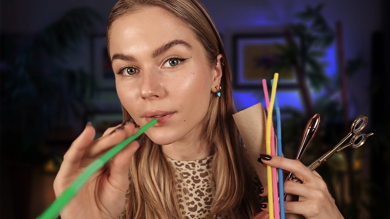 ASMR Relaxing Sound Therapy with 360° Sounds(Eyes Closed Triggers