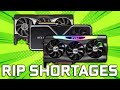 GPU Shortages Could FINALLY End in 2022