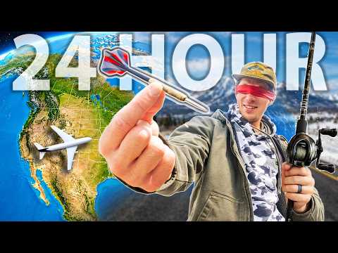 Wherever This Dart Lands... I Fish For 24 Hours (PART 6)