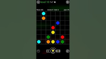 Flow Free | Classic Pack | 7x7 | Level 10 Gameplay