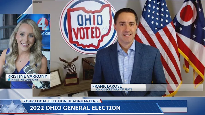 FULL INTERVIEW: Ohio Secretary of State Frank LaRose talks to Kristine Varkony on Election Day