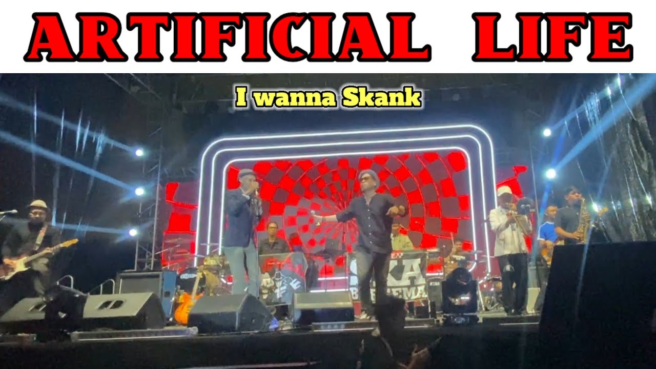 Ska Musik Legend Artificial Life - I wanna Skank @Menyala tour konser .