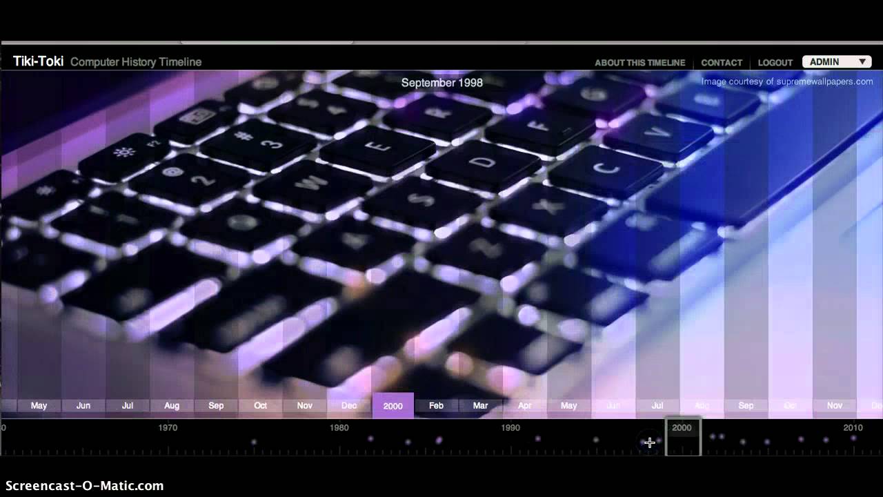 Computer History Timeline 