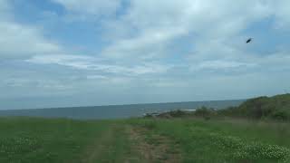 Село Варвáра. Пътят до плаж "Синята лагуна". Varvara village. The road to the Blue Lagoon beach.