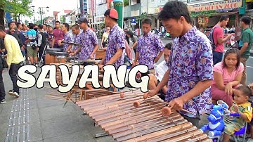 SAYANG - Angklung Malioboro (Pengamen Jogja) Carehal Cari Rejeki Halal (NDX AKA /VIA VALLEN /WAWES)