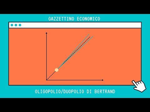 Duopolio/Oligopolio di Bertrand [Microeconomia] [Forme di mercato]