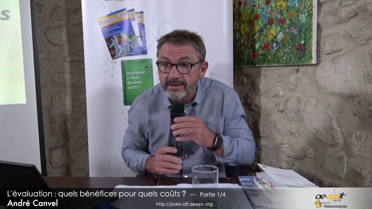 André Canvel : Bistrot pédagogique sur l'évaluation – Partie 1/4