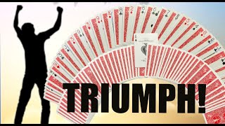 Dai Vernon's Triumph Shuffle Card Trick (Tutorial)