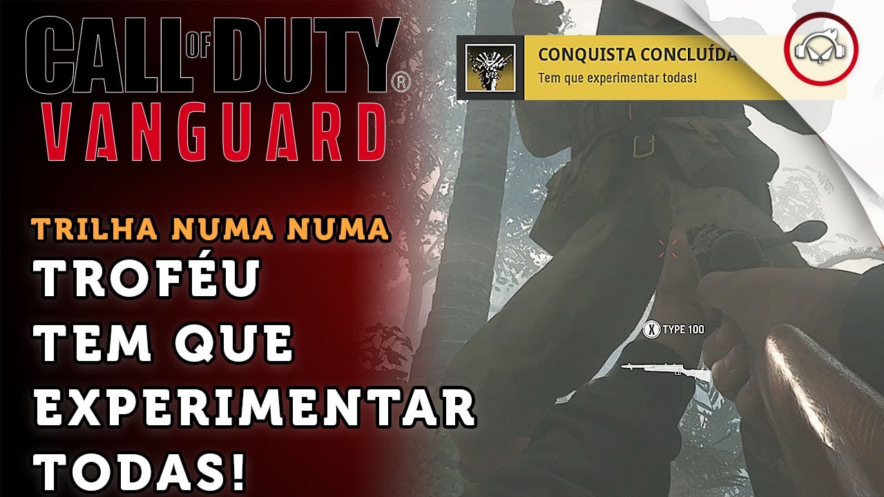 Miniatura do vídeo Call of Duty Vanguard, O troféu, Tem que experimentar todas | super dica