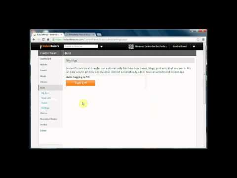 Activating the Web Crawler to Add Content to Your App