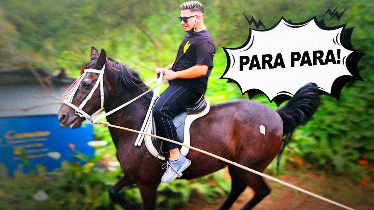 MONTAMOS A CABALLO POR PRIMERA VEZ *pasión de gavilanes xd* | EstoEsRuyman