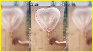 Satisfying Balloons Experiment Explosion Fire ! funny.vse videos tik-tok Resimi