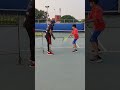 Is backhand mein kya galti hai? 😳🎾 Spot the mistake #shorts