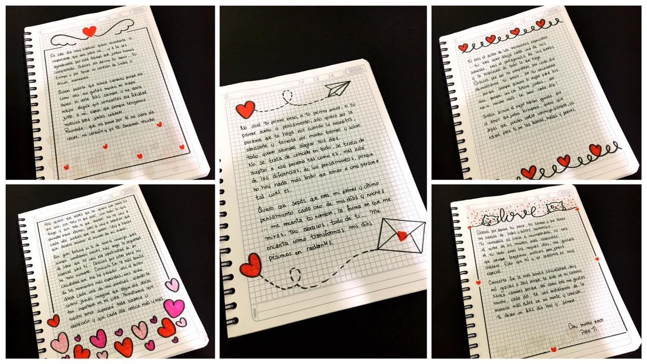 5 márgenes para decorar CARTAS de AMOR - thptnganamst.edu.vn