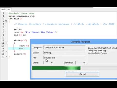 11- Iteration Structure -- While Loop in c++