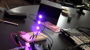Neopixel Led stick test
