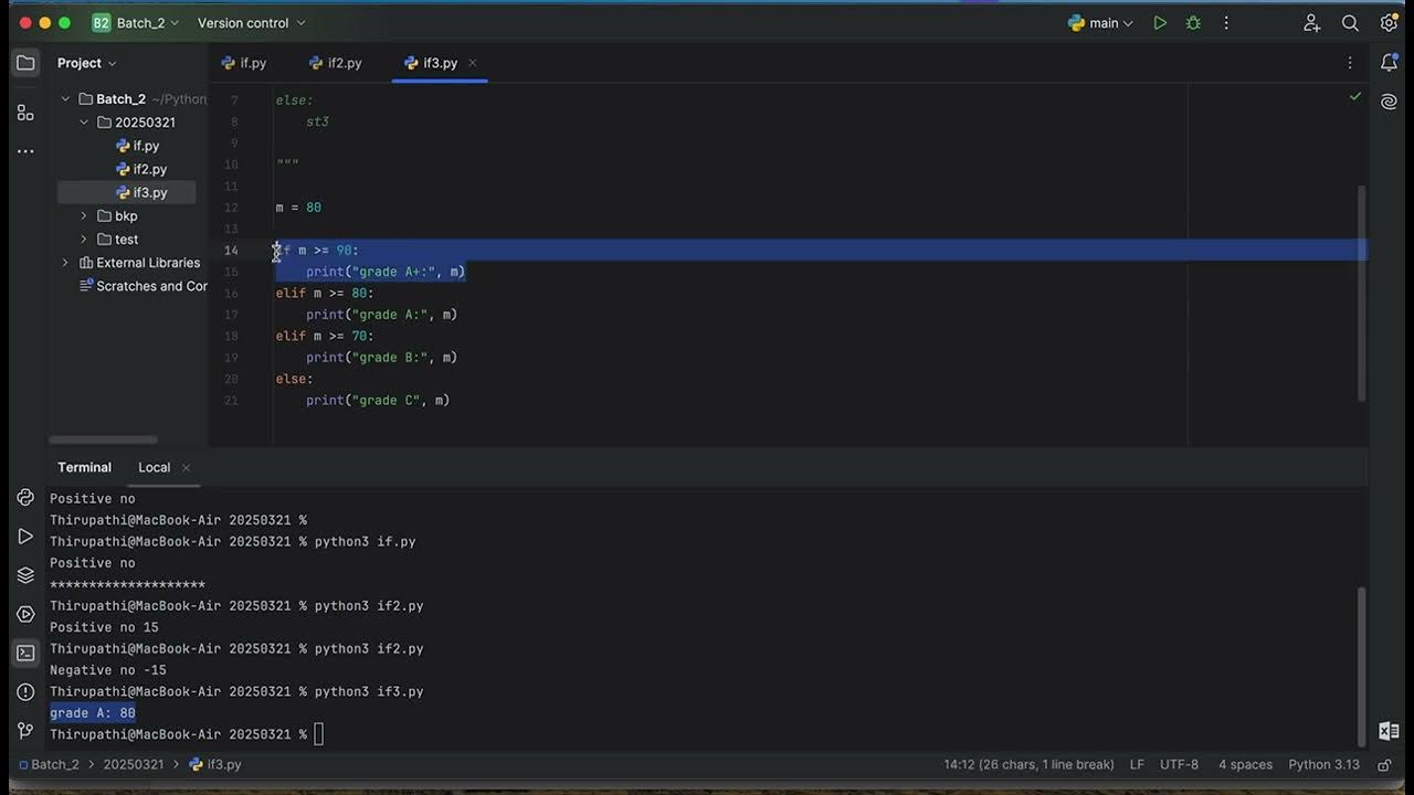 Python If-elif-else Statements | Nested if | Real-World Examples - YouTube