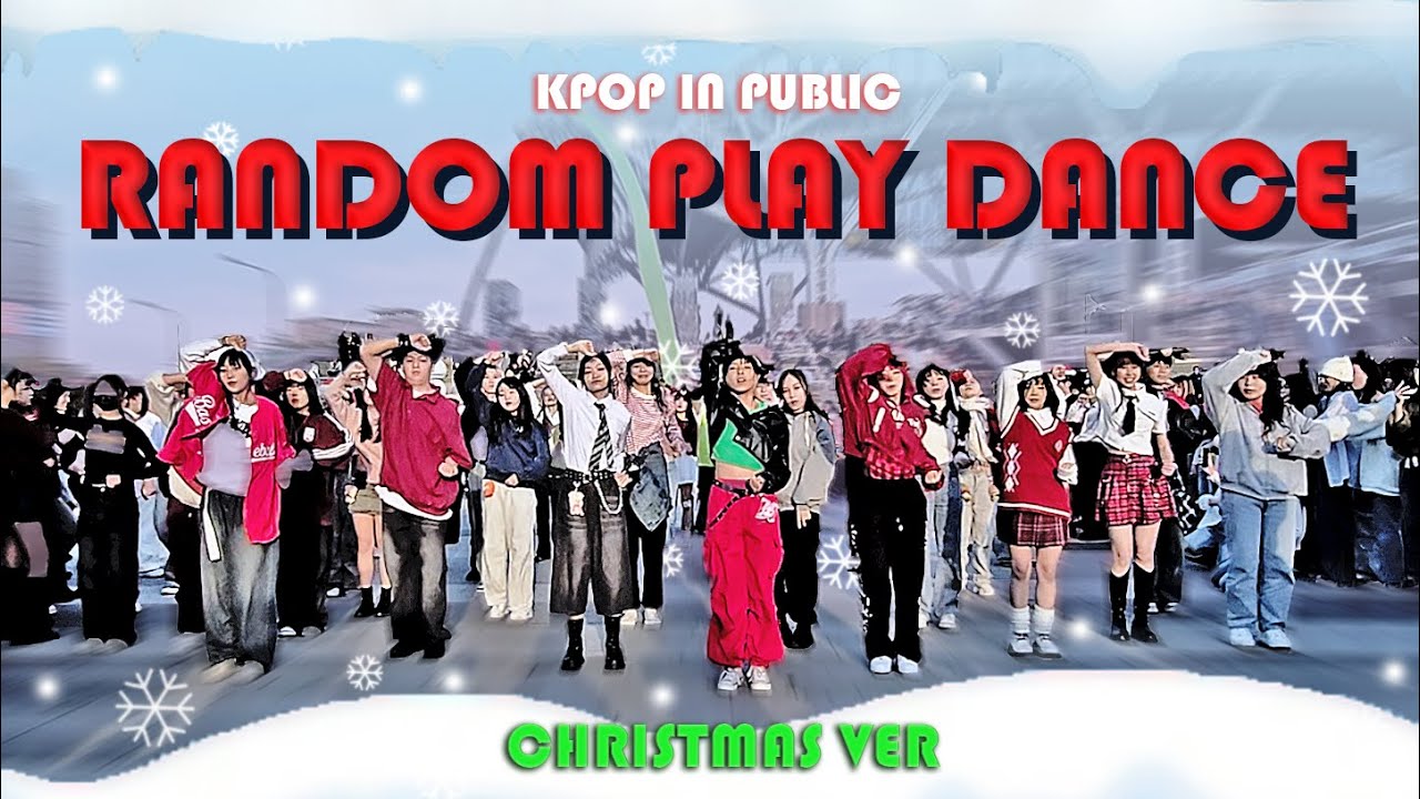 [KPOP IN PUBLIC] KPOP RANDOM PLAY DANCE in TAIWAN (Christmas ver.) 隨機舞蹈 2024