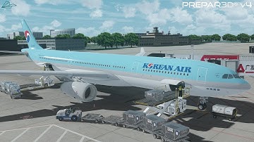 Prepar3D v4.5 | Beijing to Jeju | ZBAA-RKPC | Aerosoft A330-300 | Flight Simulator | P3D
