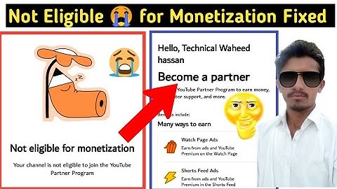 101% Problem Sloved You are Not Eligible For Monetization YouTube | YouTube Monetization Disabled