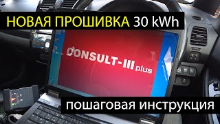 Прошивка батареи 30 kWh Nissan Leaf, пошаговая инструкция