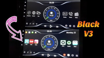Review Black V3 Premium Theme of Car Web Guru Launcher