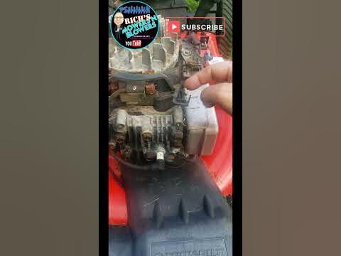 How to Fix Stuck Auto Choke Lawn Mower - YouTube