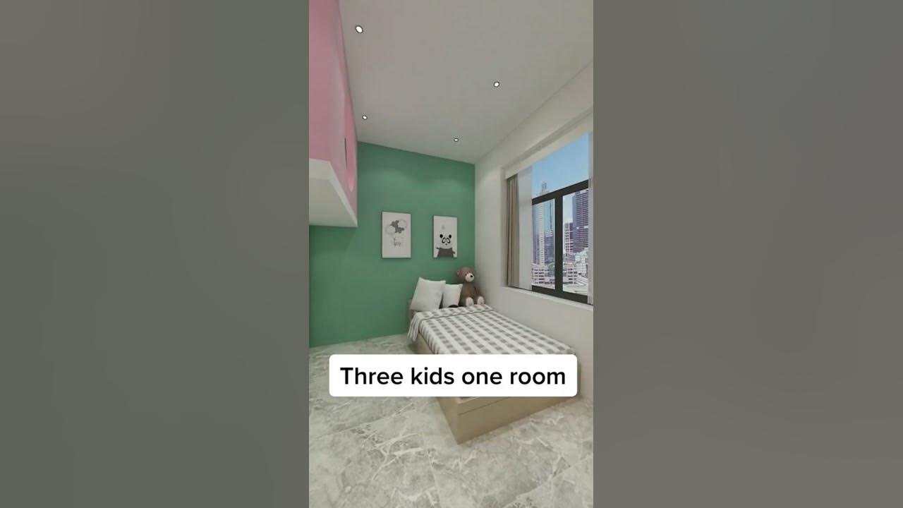 diy-decor-room-idea-3-kids-one-room-shorts-youtube