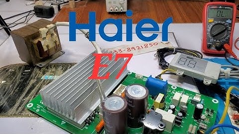 Haier DC  inverter AC   PCB Repair E7 Error #219