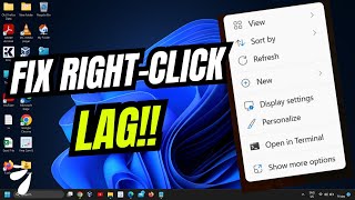 Fix Slow Right-Click Menu in Windows 11 (Real Working Fix 2025)