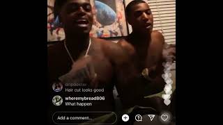 Kodak Black Show His Leg On IG Live After Got Shot..