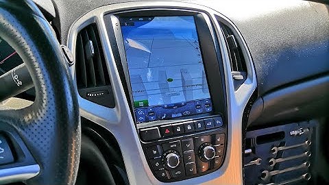 How to install Android radio Opel Astra J 2015 Apple carplay / with reverse camera 4 led