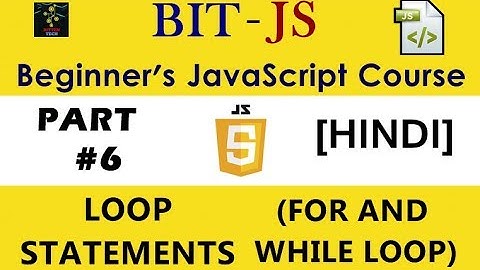 [HINDI] BIT-JS Beginner