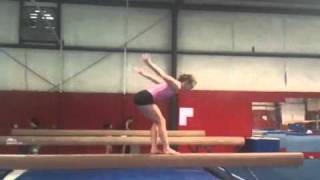 Switch leap+ back tuck+ split jump + wolf jump