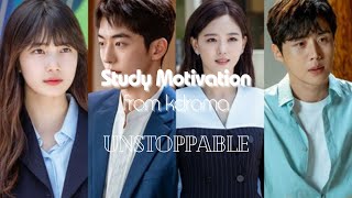 Kdrama Study Motivation | Unstoppable | #study  #kdrama  #inspiration  #studymotivation
