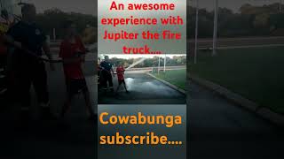 Subscribe If You Like Fire Trucks Like Jupiter... This Was An Awesome With Jupiter The Fire Truck