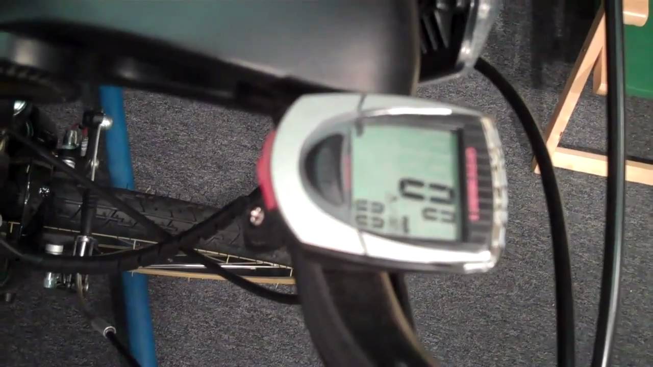 Cateye Enduro 8 Bike Computer Wheel and Clock Set How To - YouTube