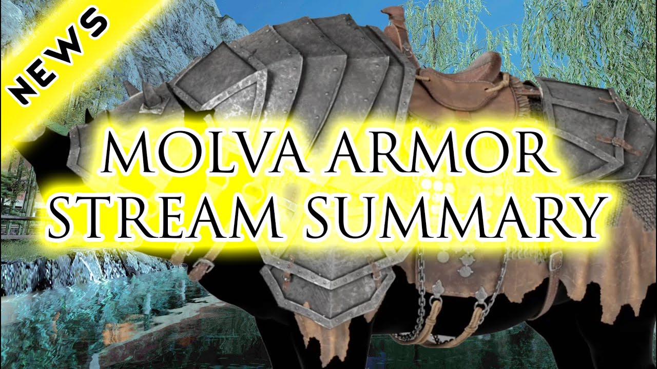 Mortal Online 2 Molva Armor Stream Summary 4K And view behind the
