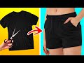 Novas Ideias para Fazer com Camisa, Vestido, Short, Calça | DIY: Como Transformar Roupas Hoje!