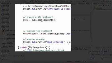JavaEE Web App 07 - Database 5 - SQL delete example