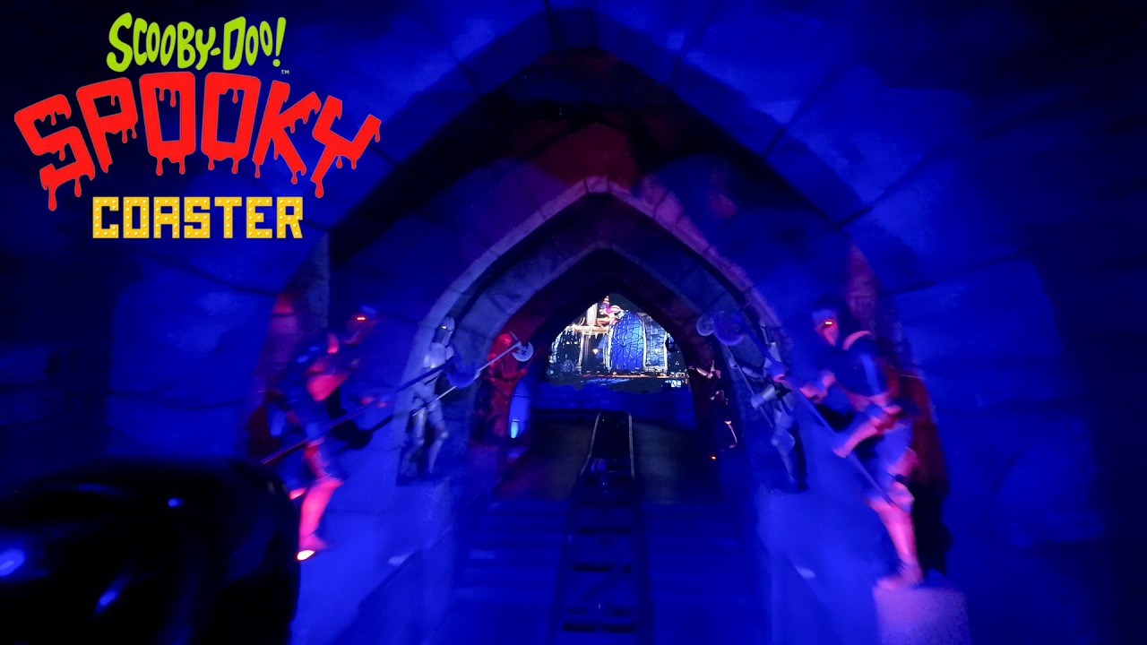Scooby-Doo Spooky Coaster POV (2025) - Warner Bros Movie World Australia