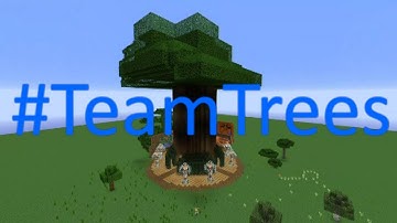 #TeamTrees || Planting 20,000,000 Trees On a Server!!!!