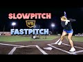 SLOWPITCH Bat vs. FASTPITCH Bat | Which is hotter?
