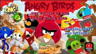THIS IS GOTTA BE SCARY AND CRINGE!! | Angry Birds.EXE and Version 666 Horror Gameplay!!