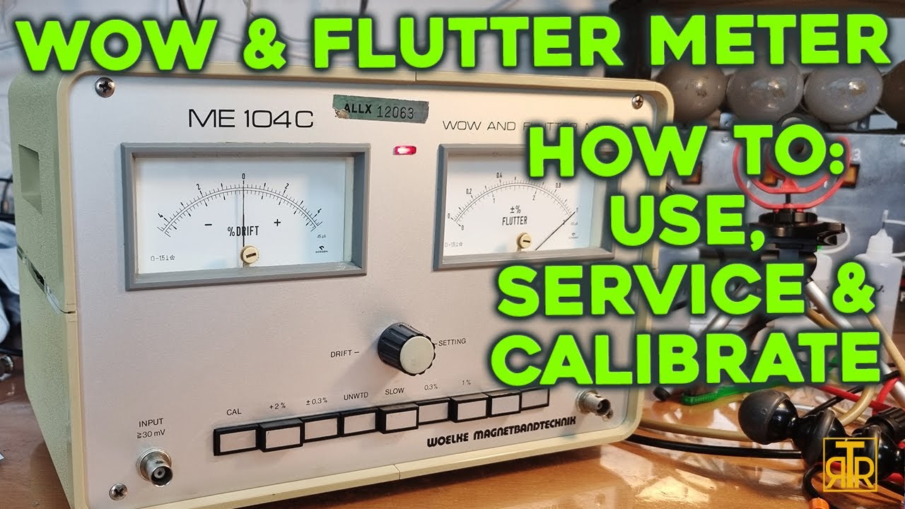 LEADER LFM 39 WOW & FLUTTER METER - YouTube