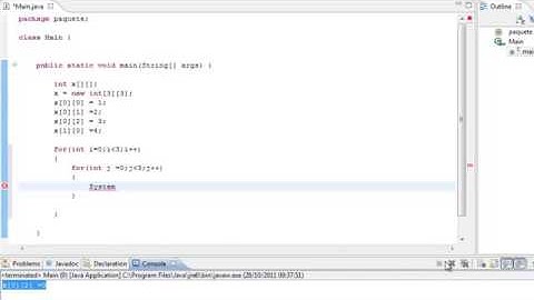 Tutorial Java   10  Matrices   Arreglos Bidimensionales   YouTube 360p