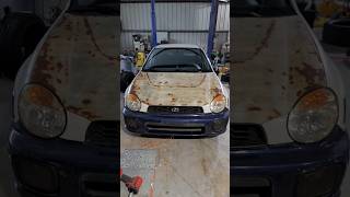 Bugeye Subaru 2002 restoration #subaru #car #restoration #racing #custom #project #jdm #japan